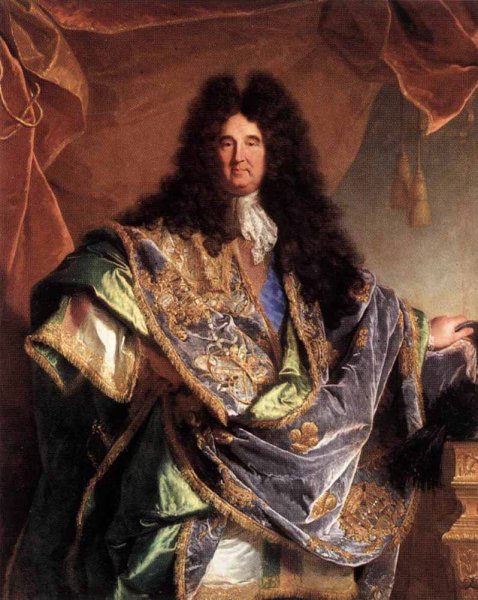 Portrait of Phillippe de Courcillon by Hyacinthe Rigaud - Hand-Painted Oil Painting Reproduction