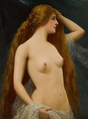 Contemplation by Ignace Spiridon Oil Painting