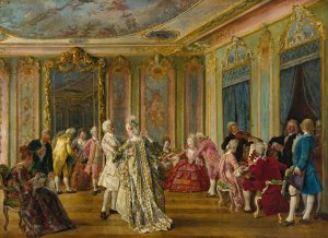 An Evening's Entertainment by Ignacio De Leon Y Escosura Oil Painting
