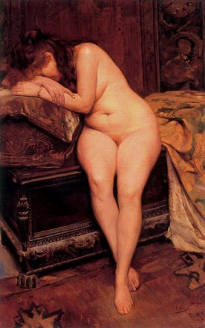 Heartbroken Oil painting by Ignacio Diaz Olano