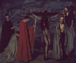 El Cristo de la Sangre by Ignacio Zuloaga Oil Painting