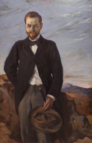 Portrait of Ivan Shchukin by Ignacio Zuloaga Oil Painting