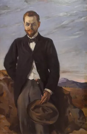 Portrait of Ivan Shchukin by Ignacio Zuloaga Oil Painting