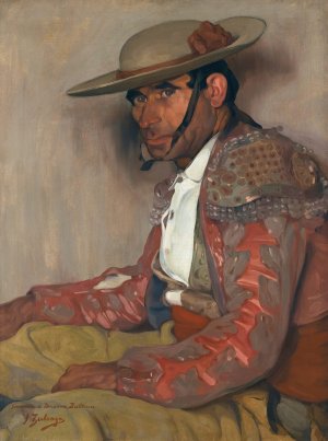 The picador 'El coriano' by Ignacio Zuloaga Oil Painting