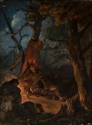 Dream of Gediminas by Ignacy Gierdziejewski Oil Painting