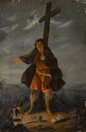Twardowski in Krzemionki near Krakow by Ignacy Gierdziejewski Oil Painting