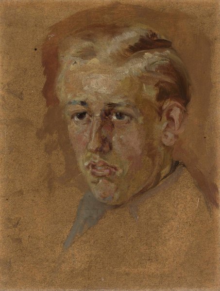 Portrait of a man  by Ignacy Pinkas - Hand-Painted Oil Painting Reproduction