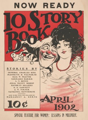 10 story book, April by Ike Morgan Oil Painting