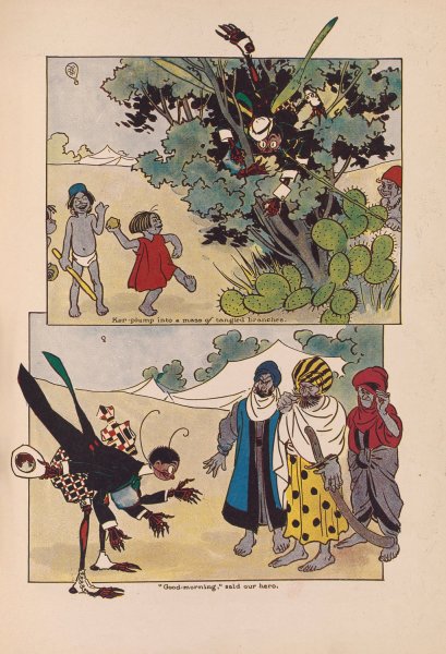 Main Product Photo of The Woggle-Bug book Pl.14  Painting by Ike Morgan