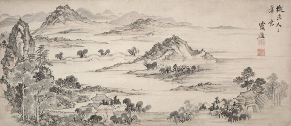 Main Product Photo of View of West Lake  Painting by Ike Taiga