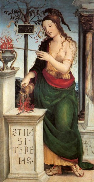Allegory of Celestial Love by Il Sodoma - Hand-Painted Oil Painting Reproduction