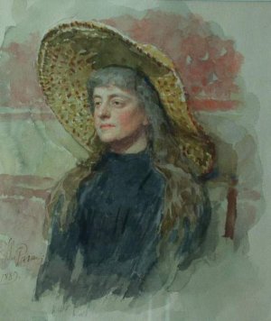 Portrait of E. Zvantseva