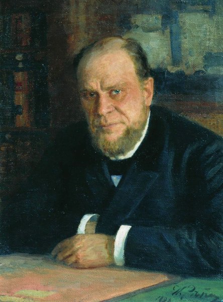 Portrait of lawyer Anatoly Fyodorovich Koni