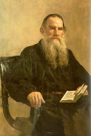 Portrait of Leo Tolstoy