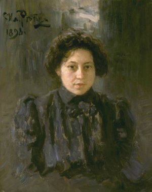 Portrait of the artist's daughter Nadezhda