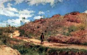 Summer Landscape in Kurskaya Guberniya by Ilia Efimovich Repin Oil Painting
