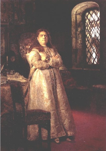 Main Product Photo of Tsarevna Sophia Alexeevna in the Novodevitchy Convent Painting by Ilia Efimovich Repin