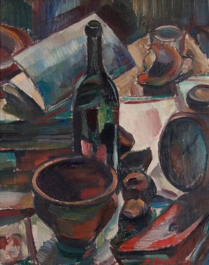 Still Life by Ilmari Aalto Oil Painting
