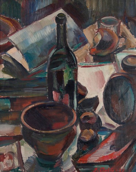 Still Life  by Ilmari Aalto - Hand-Painted Oil Painting Reproduction