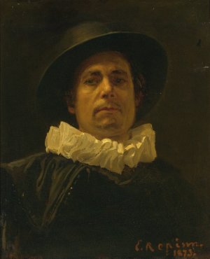 Study For a Man In Spanish Costume by Ilya Efimovich Repin Oil Painting