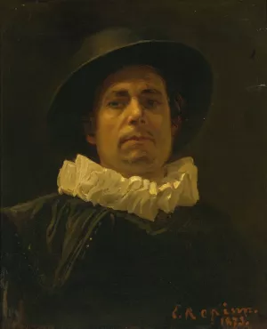 Study For a Man In Spanish Costume by Ilya Efimovich Repin Oil Painting