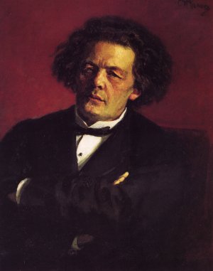 Portrait of the Pianist, Conductor, and Composer, Anton Grigorie