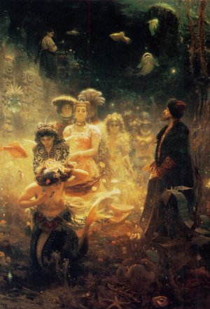 Sadko by Ilya Repin Oil Painting