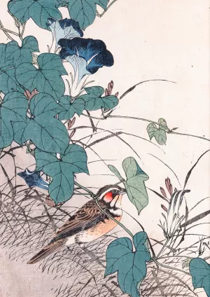 Keinen kacho gafu, Pl.19 by Imao Keinen Oil Painting