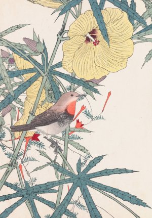 Keinen kacho gafu, Pl.31 by Imao Keinen Oil Painting