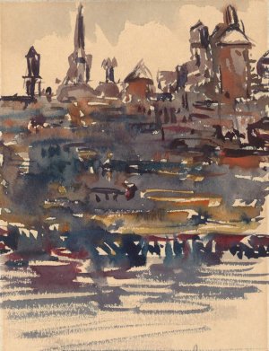 Halifax by Irene Weir Oil Painting