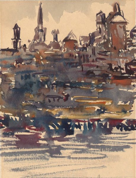 Main Product Photo of Halifax  Painting by Irene Weir