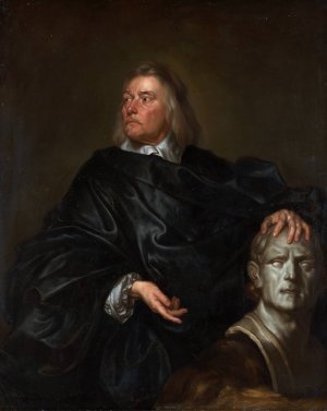 Edward Pierce by Isaac Fuller Oil Painting