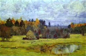 Late Autumn by Isaac Ilich Levitan - Oil Painting Reproduction