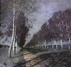 Moonlit Night by Isaac Ilich Levitan - Oil Painting Reproduction