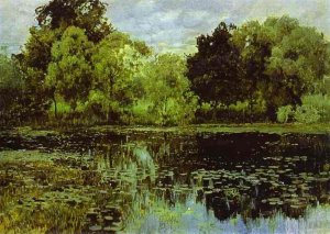 Overgrown Pond. Study