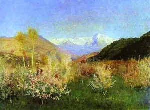 Springtime in Italy by Isaac Ilich Levitan Oil Painting