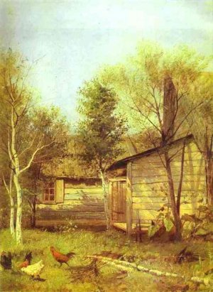 Sunny Day. Spring Oil painting by Isaac Ilich Levitan