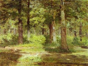 Sunny Day by Isaac Ilich Levitan Oil Painting