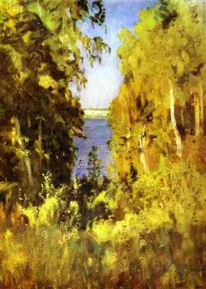The Gully by Isaac Ilich Levitan Oil Painting