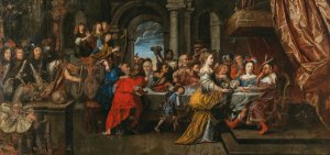 The Feast of Herod by Isaac Isaacsz Oil Painting