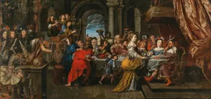 The Feast of Herod by Isaac Isaacsz Oil Painting