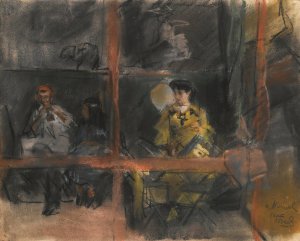 Fete de montmartre by Isaac Israels Oil Painting