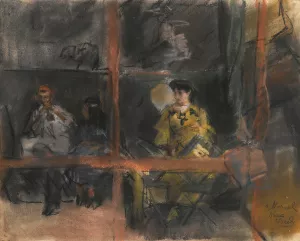 Fete de montmartre Oil painting by Isaac Israels
