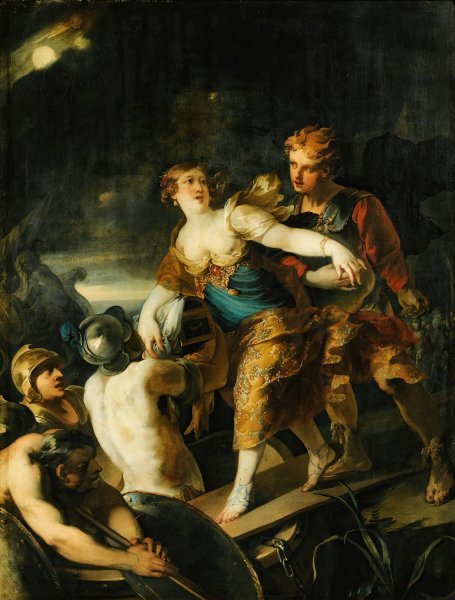Main Product Photo of The Rape of Helen Painting by Isaac Moillon