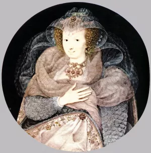 Frances Howard, Countess of Somerset and Essex Oil painting by Isaac Oliver