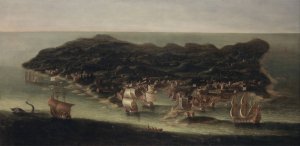 The Island of Barbados by Isaac Sailmaker Oil Painting