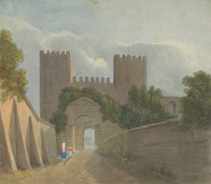Arco di Druso by Isaac Weld Oil Painting