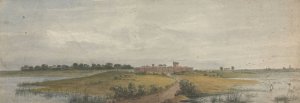 Castle of Ostia and Porte Trojan by Isaac Weld Oil Painting