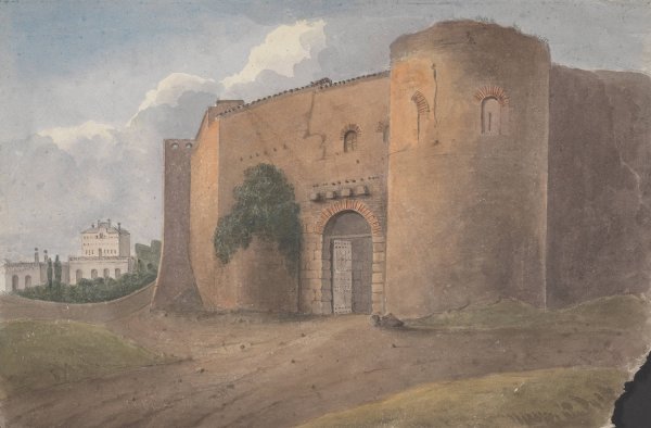 Main Product Photo of Rome, Porta Pia  Painting by Isaac Weld