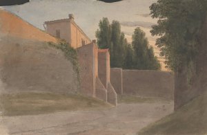 Under the Walls of Rome by Isaac Weld Oil Painting